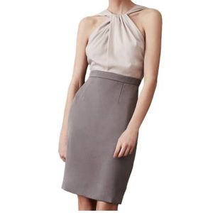 Day to Night Reiss Maisie Contrast Dress